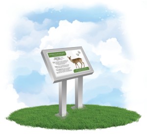 Tablica pulpitowa 2 - metal